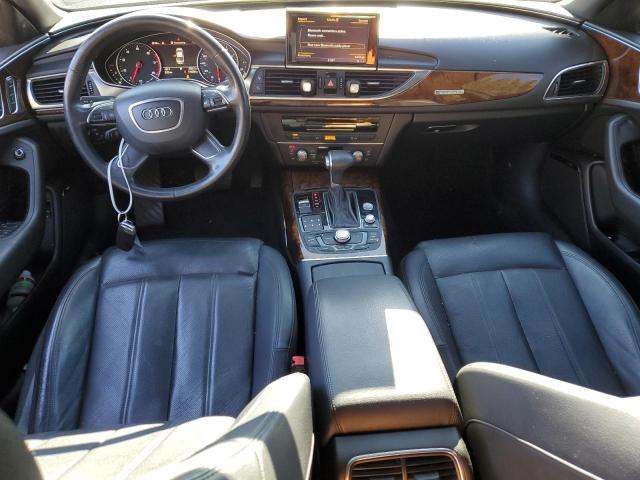 WAUHGAFC9EN063241 - 2014 AUDI A6 PRESTIGE GRAY photo 8