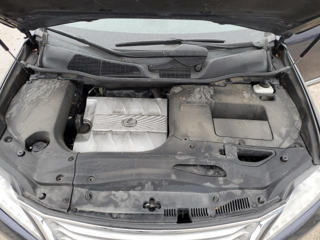 2T2BK1BA9FC263421 - 2015 LEXUS RX 350 BASE BLUE photo 11