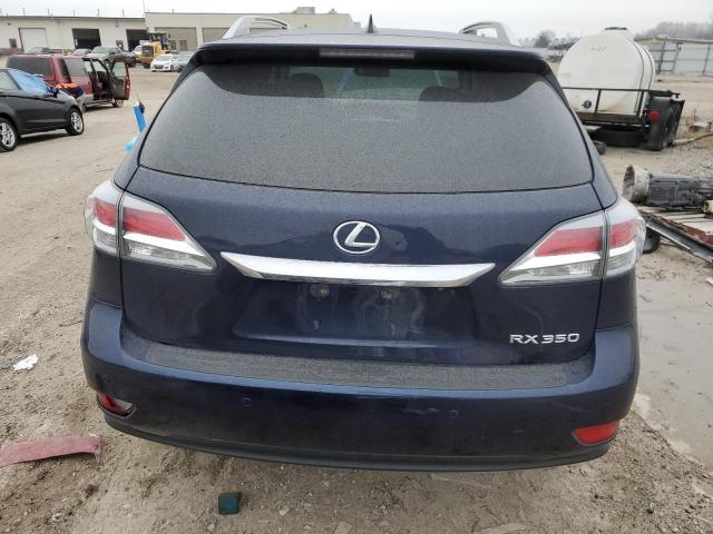 2T2BK1BA9FC263421 - 2015 LEXUS RX 350 BASE BLUE photo 6