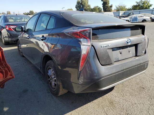 JTDKARFU5H3038872 - 2017 TOYOTA PRIUS GRAY photo 2