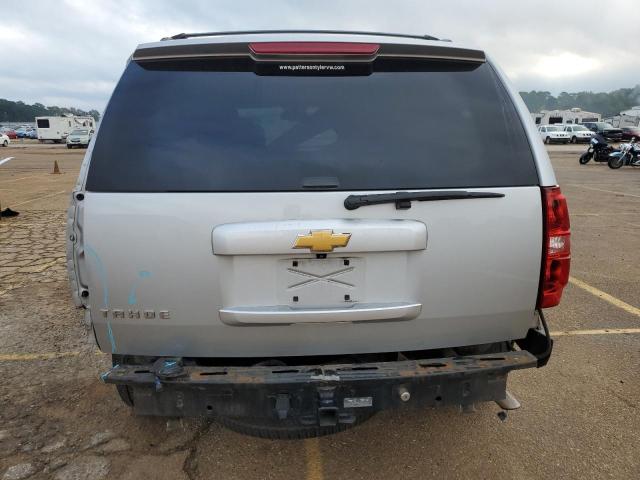 1GNSCCE09DR171610 - 2013 CHEVROLET TAHOE C1500 LTZ SILVER photo 6