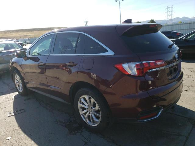 5J8TB4H33GL014188 - 2016 ACURA RDX BURGUNDY photo 2