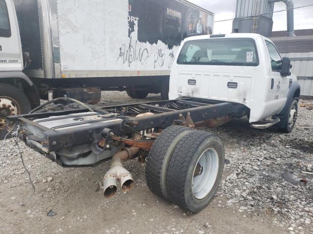 1FDXF47R48EA44442 - 2008 FORD F450 SUPER DUTY WHITE photo 3