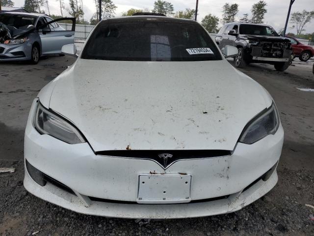 5YJSA1E21HF209797 - 2017 TESLA MODEL S WHITE photo 5