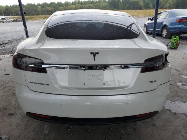 5YJSA1E21HF209797 - 2017 TESLA MODEL S WHITE photo 6