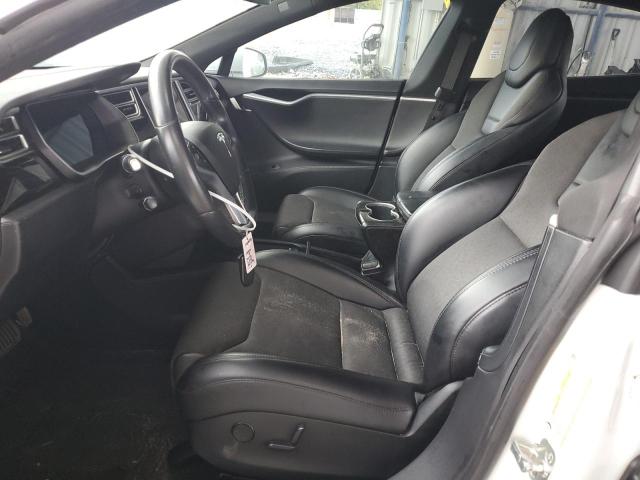 5YJSA1E21HF209797 - 2017 TESLA MODEL S WHITE photo 7