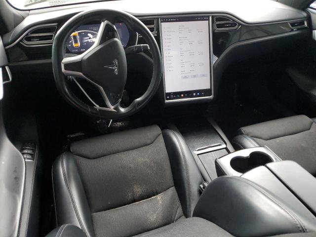 5YJSA1E21HF209797 - 2017 TESLA MODEL S WHITE photo 8