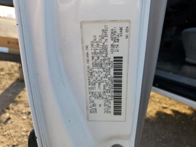 5TBRT34103S408527 - 2003 TOYOTA TUNDRA ACCESS CAB SR5 WHITE photo 12