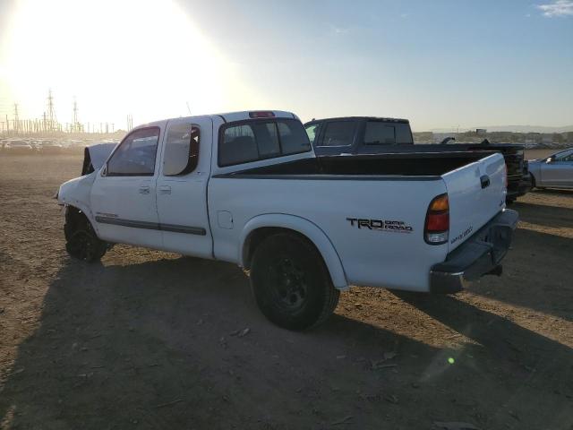 5TBRT34103S408527 - 2003 TOYOTA TUNDRA ACCESS CAB SR5 WHITE photo 2