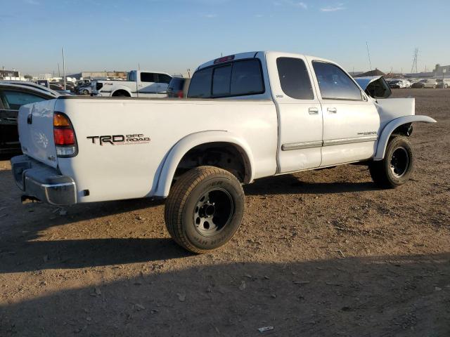 5TBRT34103S408527 - 2003 TOYOTA TUNDRA ACCESS CAB SR5 WHITE photo 3