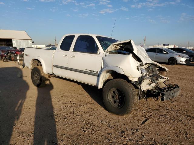 5TBRT34103S408527 - 2003 TOYOTA TUNDRA ACCESS CAB SR5 WHITE photo 4