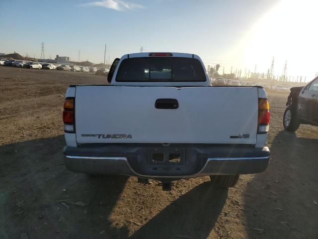 5TBRT34103S408527 - 2003 TOYOTA TUNDRA ACCESS CAB SR5 WHITE photo 6
