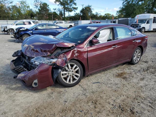 4T1BK1EBXFU141299 - 2015 TOYOTA AVALON XLE RED photo 1