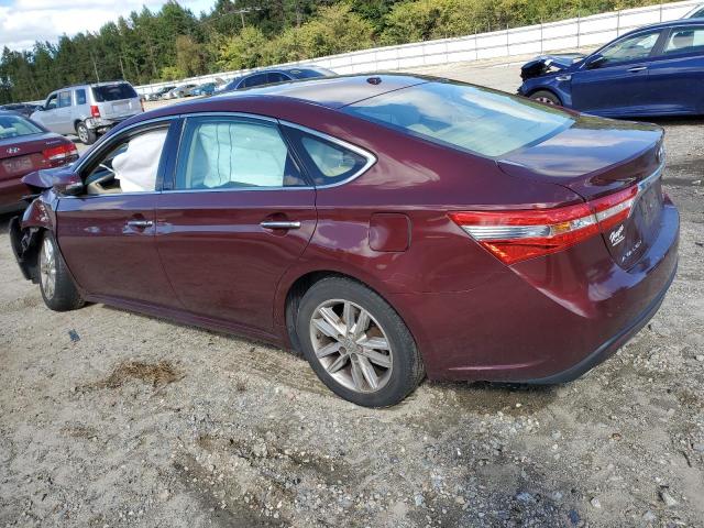 4T1BK1EBXFU141299 - 2015 TOYOTA AVALON XLE RED photo 2