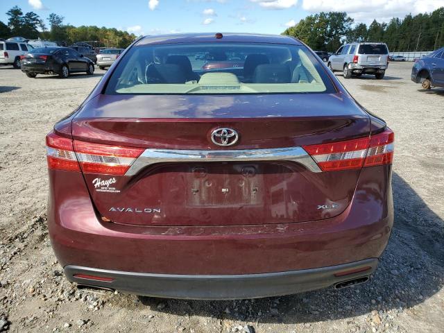 4T1BK1EBXFU141299 - 2015 TOYOTA AVALON XLE RED photo 6