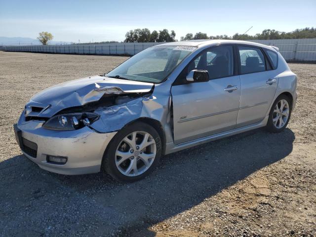 JM1BK343371638112 - 2007 MAZDA 3 HATCHBACK SILVER photo 1