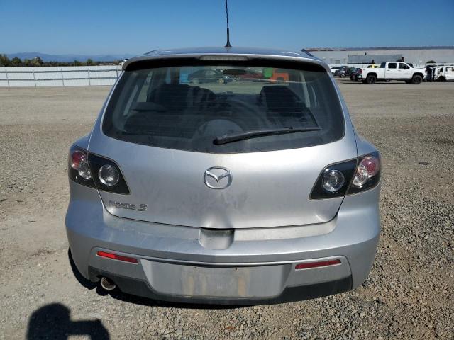 JM1BK343371638112 - 2007 MAZDA 3 HATCHBACK SILVER photo 6