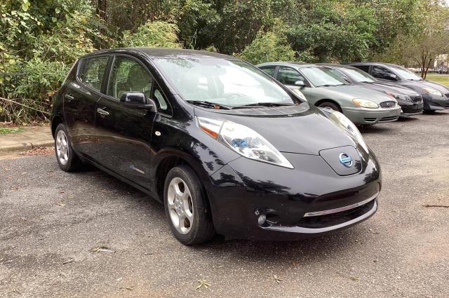 JN1AZ0CP1CT020654 - 2012 NISSAN LEAF SV BLACK photo 1