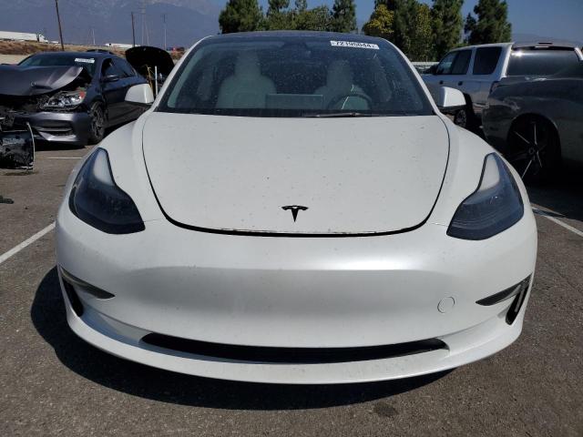 5YJ3E1EA0PF383018 - 2023 TESLA MODEL 3 WHITE photo 5