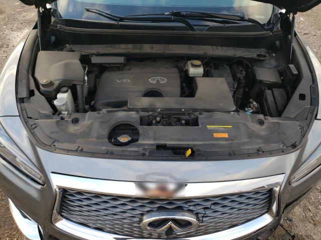 5N1DL0MM4HC554475 - 2017 INFINITI QX60 GRAY photo 11