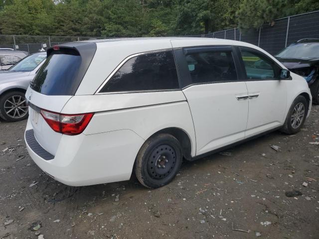 5FNRL5H68CB051935 - 2012 HONDA ODYSSEY EXL WHITE photo 3