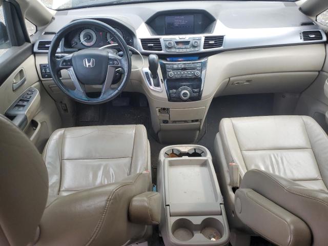 5FNRL5H68CB051935 - 2012 HONDA ODYSSEY EXL WHITE photo 8