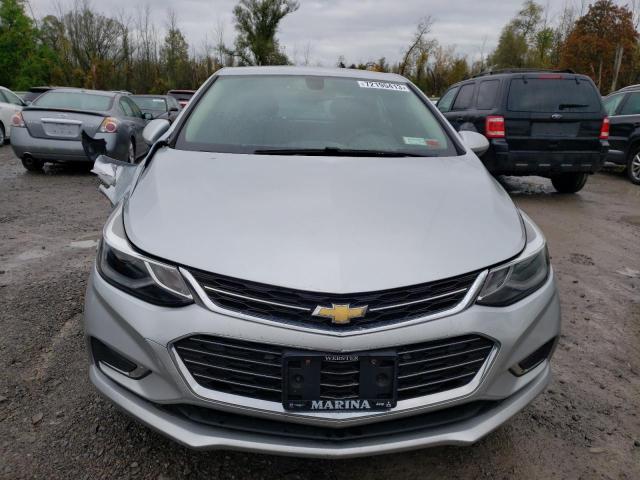 1G1BF5SM7J7104684 - 2018 CHEVROLET CRUZ PREMIER SILVER photo 5