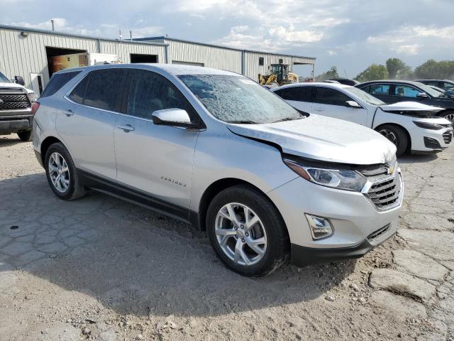 3GNAXKEV3MS168009 - 2021 CHEVROLET EQUINOX LT SILVER photo 4