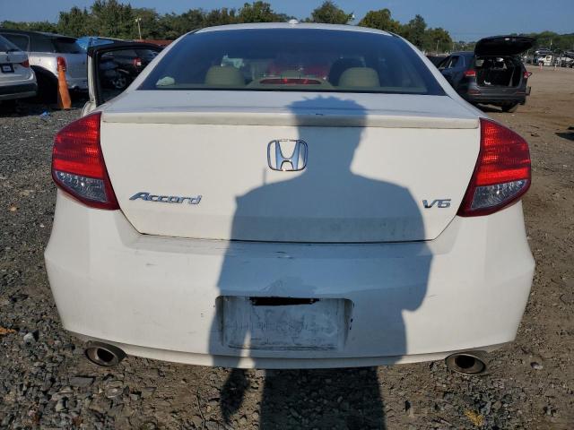 1HGCS2B84CA004784 - 2012 HONDA ACCORD EXL WHITE photo 6