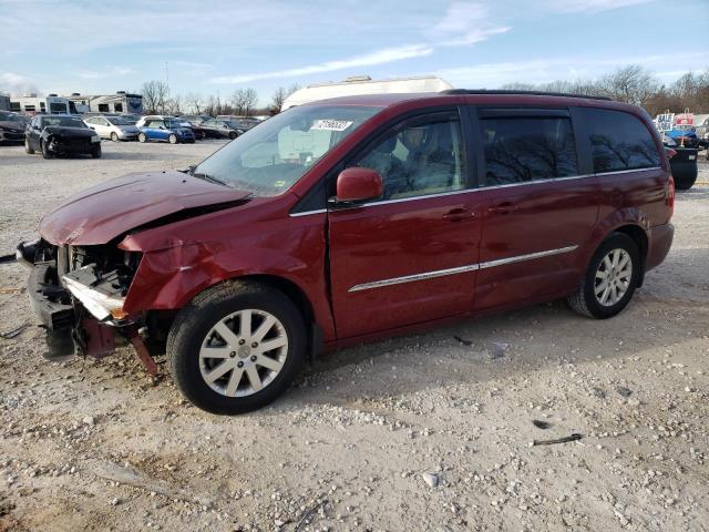 2C4RC1BG8ER168416 - 2014 CHRYSLER TOWN & COU TOURING 栗色 照片 1