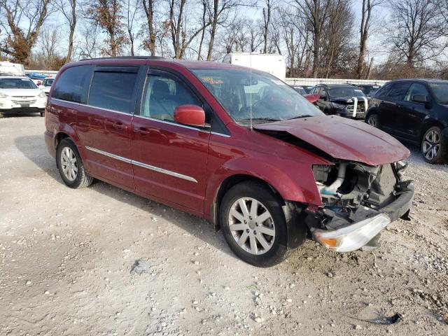 2C4RC1BG8ER168416 - 2014 CHRYSLER TOWN & COU TOURING 栗色 照片 4