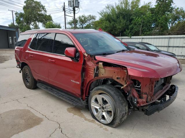 1GNSCNKDXNR182569 - 2022 CHEVROLET TAHOE C1500 LT RED photo 4