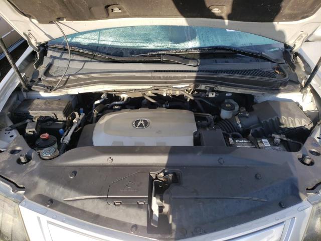 2HNYD2H66CH537333 - 2012 ACURA MDX ADVANCE SILVER photo 11