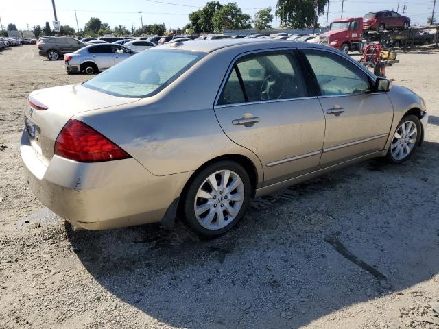 1HGCM665X7A078105 - 2007 HONDA ACCORD EX GOLD photo 3