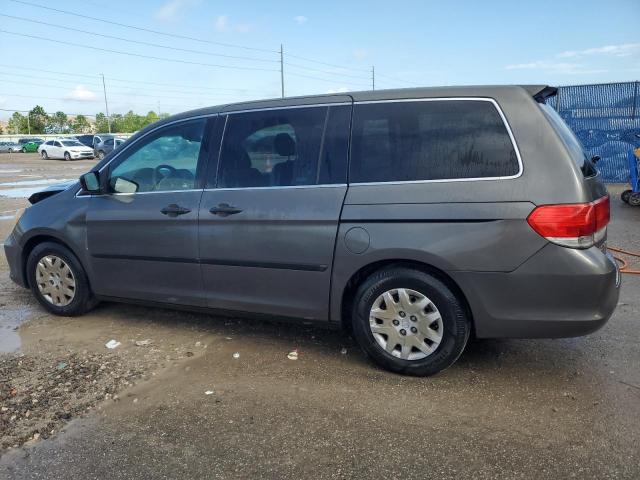 5FNRL382X9B010152 - 2009 HONDA ODYSSEY LX GRAY photo 2