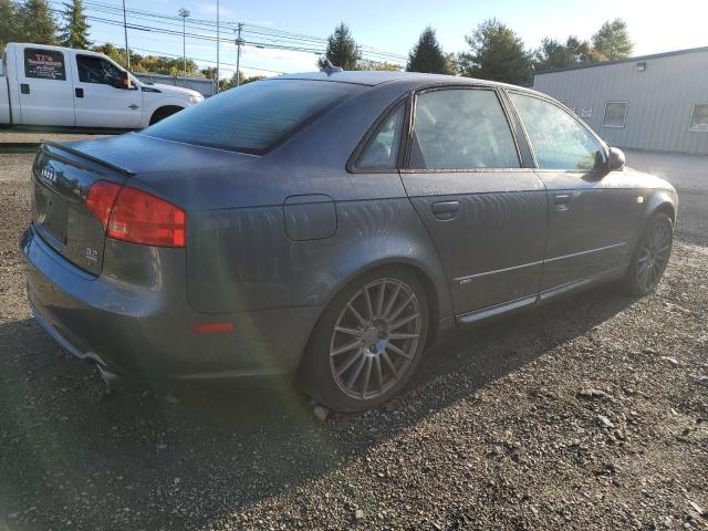 WAUEH78E28A084302 - 2008 AUDI A4 S-LINE 3.2 QUATTRO BLUE photo 3