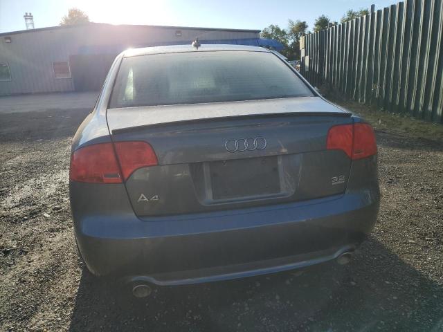 WAUEH78E28A084302 - 2008 AUDI A4 S-LINE 3.2 QUATTRO BLUE photo 6