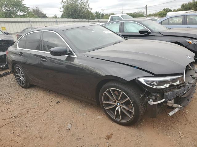 3MW5R7J04M8B58126 - 2021 BMW 330XI BLACK photo 4