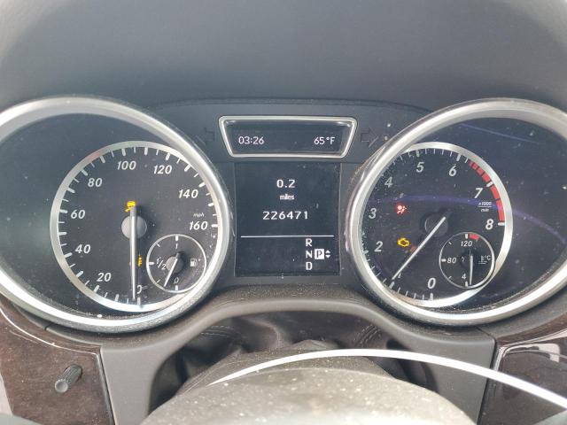 4JGDA5HB2CA035649 - 2012 MERCEDES-BENZ ML 350 4MATIC BLUE photo 9