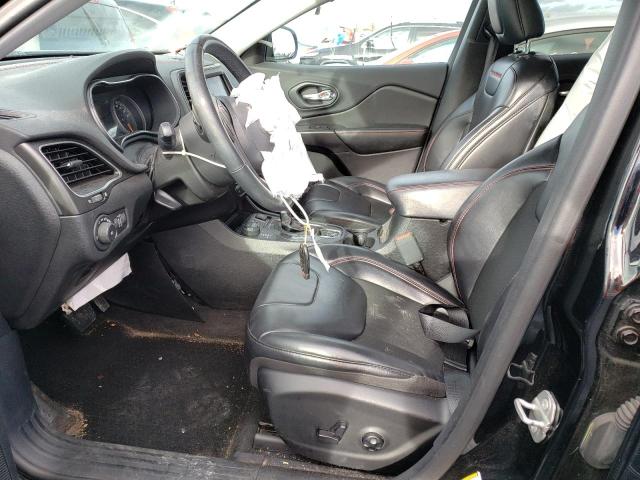 1C4PJMBX6KD402095 - 2019 JEEP CHEROKEE TRAILHAWK BLACK photo 7