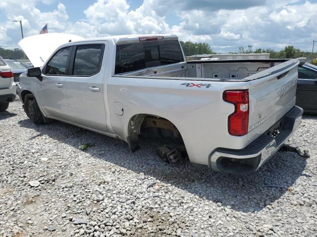 3GCUYDET2MG212792 - 2021 CHEVROLET SILVERADO K1500 LT SILVER photo 2