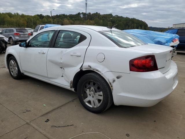 1B3BD4FBXBN556241 - 2011 DODGE AVENGER EXPRESS WHITE photo 2
