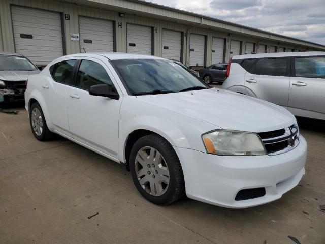 1B3BD4FBXBN556241 - 2011 DODGE AVENGER EXPRESS WHITE photo 4