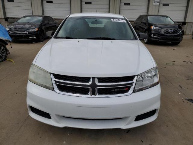 1B3BD4FBXBN556241 - 2011 DODGE AVENGER EXPRESS WHITE photo 5