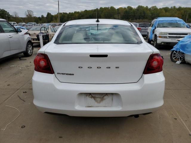 1B3BD4FBXBN556241 - 2011 DODGE AVENGER EXPRESS WHITE photo 6