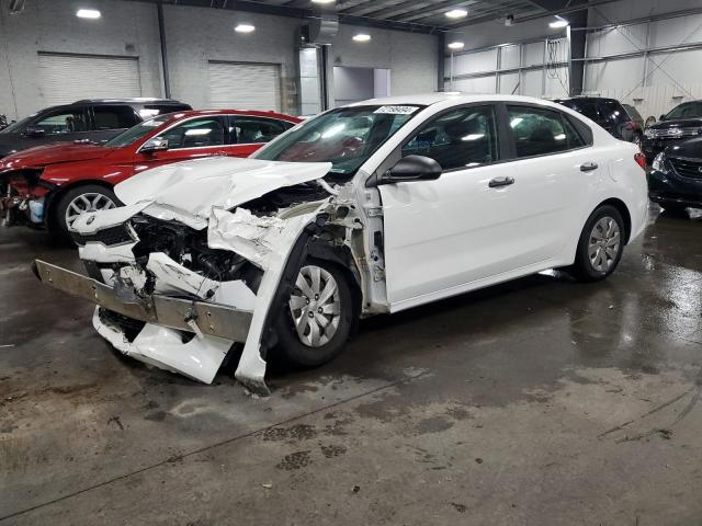 3KPA24AB6JE080239 - 2018 KIA RIO LX WHITE photo 1