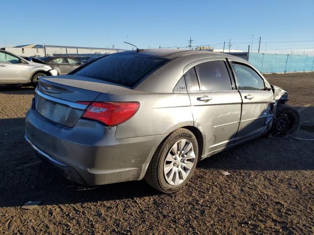 1C3CCBAB2CN201720 - 2012 CHRYSLER 200 LX GRAY photo 3