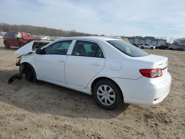 5YFBU4EE3DP208913 - 2013 TOYOTA COROLLA BASE WHITE photo 2