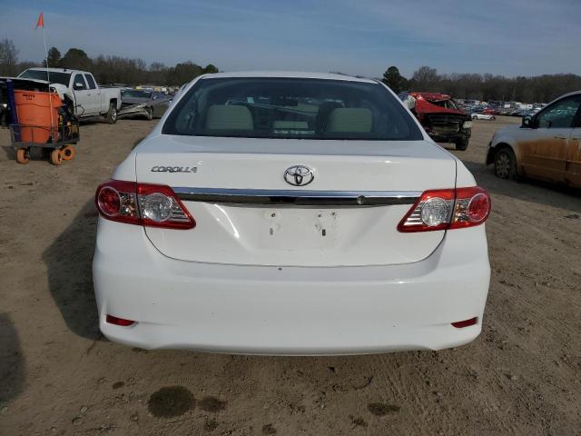 5YFBU4EE3DP208913 - 2013 TOYOTA COROLLA BASE WHITE photo 6