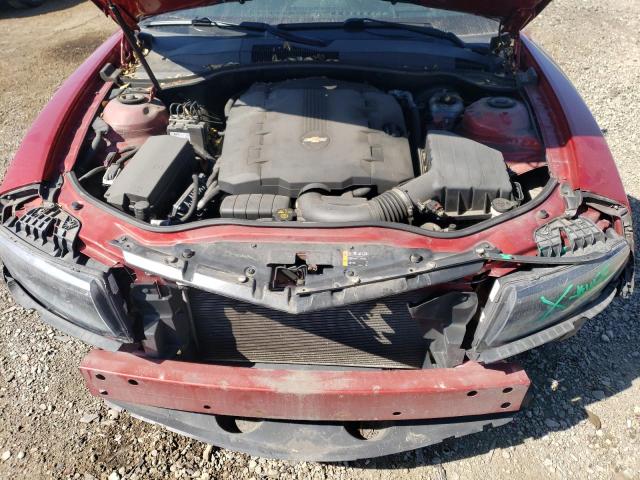 2G1FC1E35E9268638 - 2014 CHEVROLET CAMARO LT RED photo 11